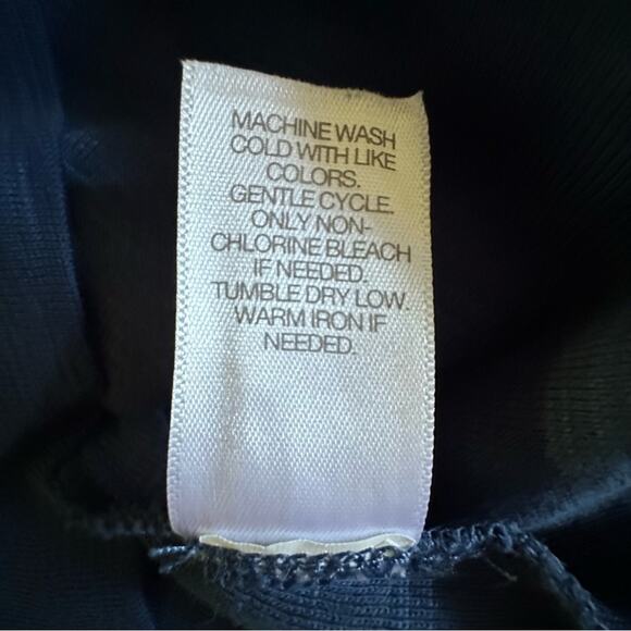 J. Jill Pima 2-pocket Soft Tee Blue 3/4 Sleeves Women's sz Small - Picture 5 of 7